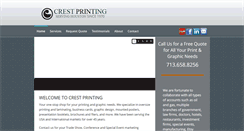 Desktop Screenshot of crestprinting.com